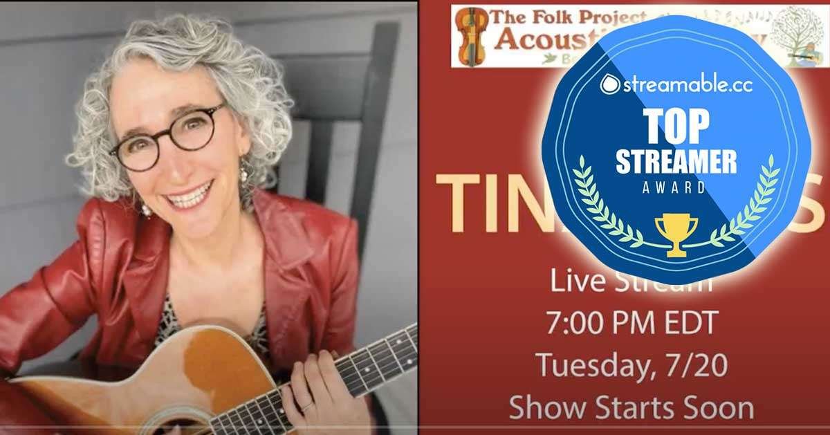 Tina Ross, Top Streamer winner at streamable.cc