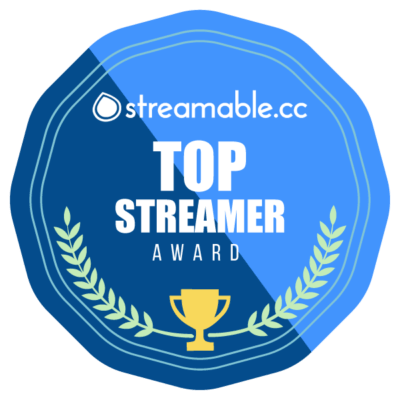 Awarded Top Streamer at streamable.cc!