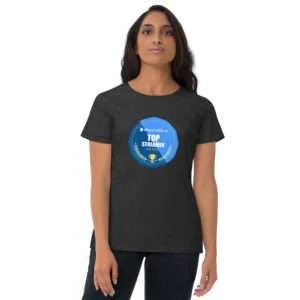 Women’s short sleeve tee | “Top Streamer Award”