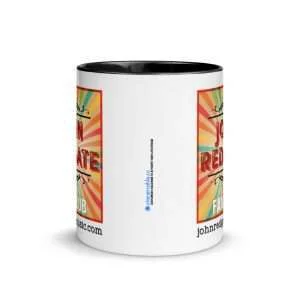 Musician Mug, Satisfying Colors | “John Redgate Fan Club”