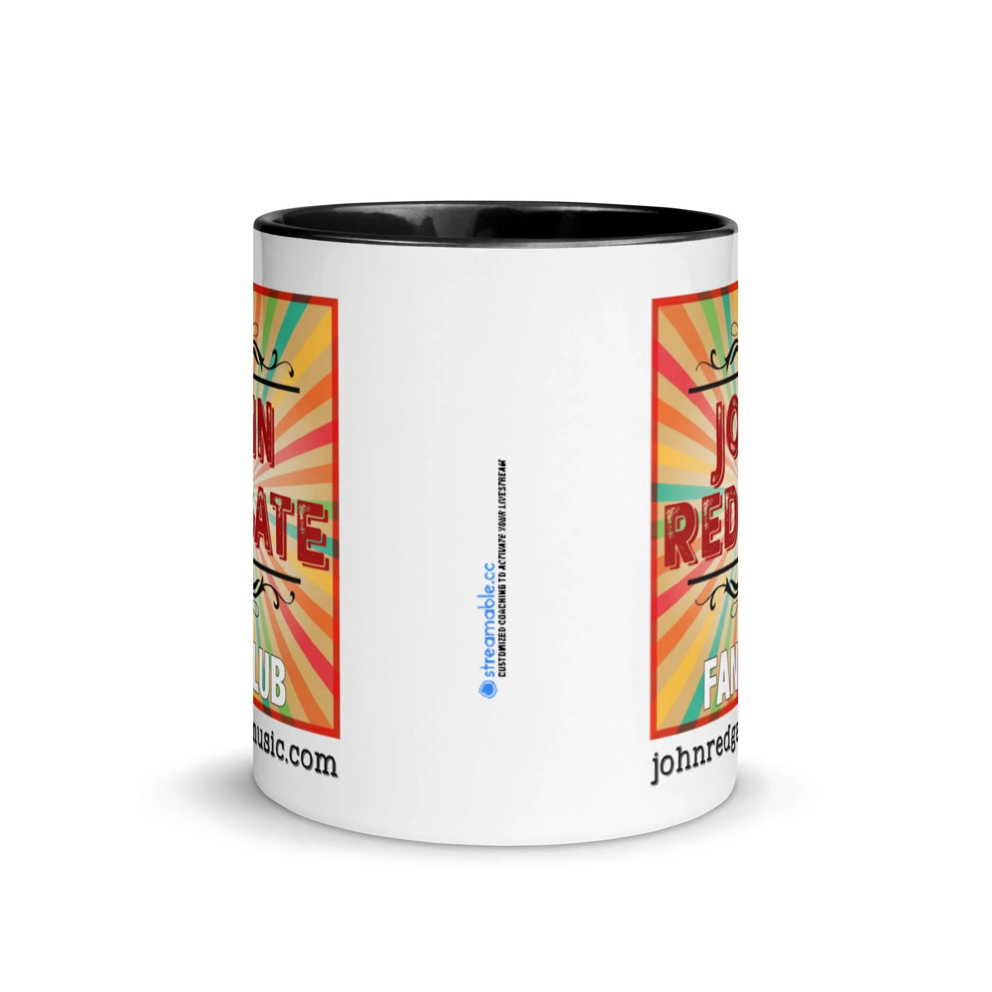 Musician Mug, Satisfying Colors | "John Redgate Fan Club" - Image 3