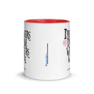 Musician Mug, Satisfying Colors | “Dreamers Dream Writers Write”