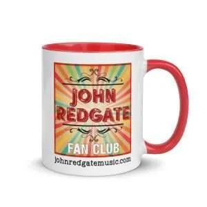 Musician Mug, Satisfying Colors | “John Redgate Fan Club”
