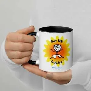 Unique Livestreaming Mug | “Get up. GoLive.”