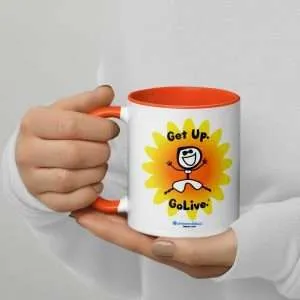 Unique Livestreaming Mug | “Get up. GoLive.”