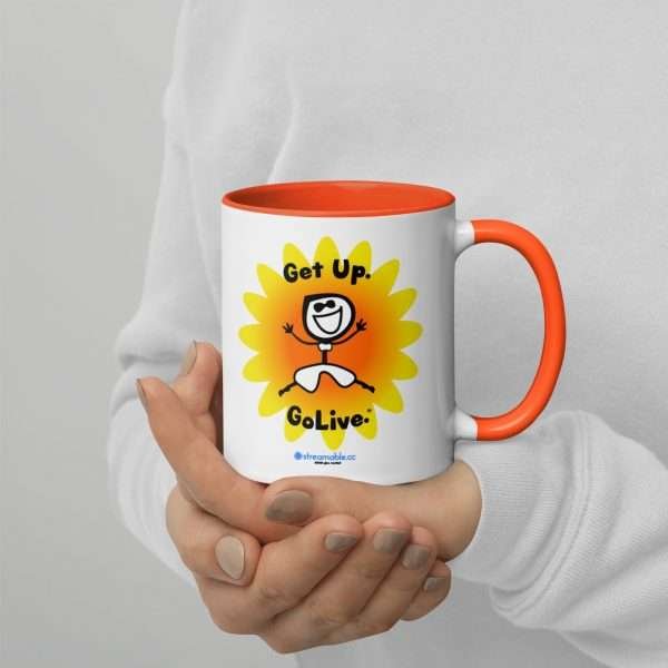 streamable.cc - Unique Livestreaming Mug | “Get up. GoLive.”